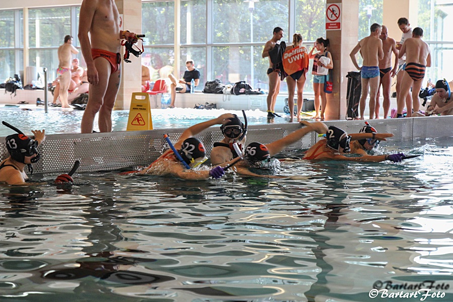 Hokej pod wodą Walenie Ostrzeszów IX 2018